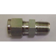 MALE CONNTCOTR SUS316 3/8"(OD) x 1/4"(M)NPT